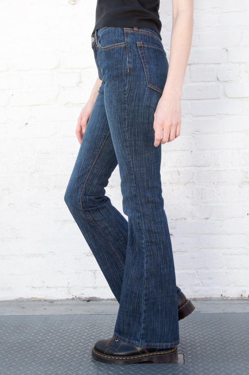 Dark Wash 90S Denim Women Brandy Melville Bottoms Melody 90'S Jeans - 2