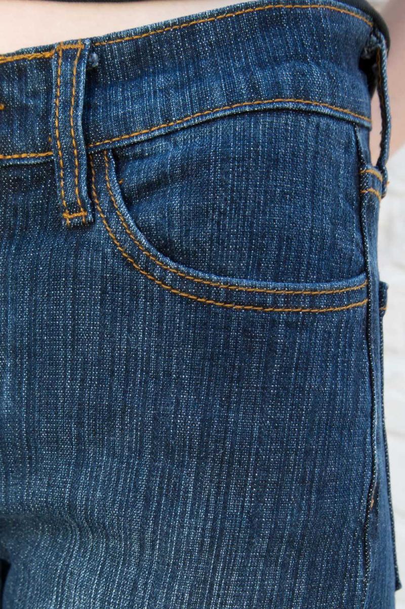 Dark Wash 90S Denim Women Brandy Melville Bottoms Melody 90'S Jeans - 4