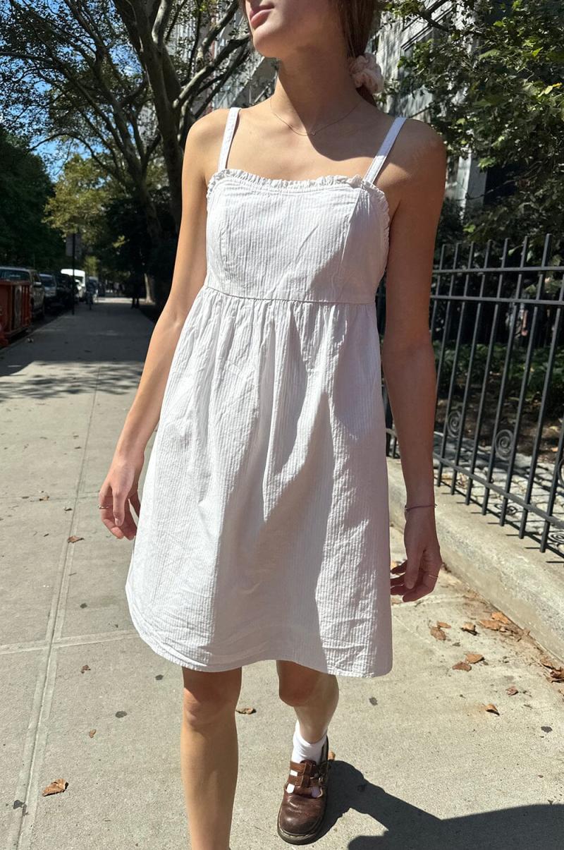 Natural White Holly Dress Brandy Melville Dresses Women - 1