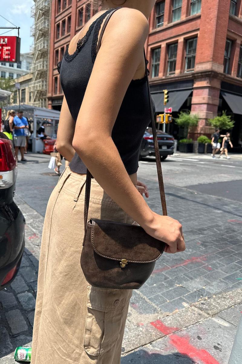 Brown Bags & Backpacks Women Brandy Melville Shoulder Bag - 2