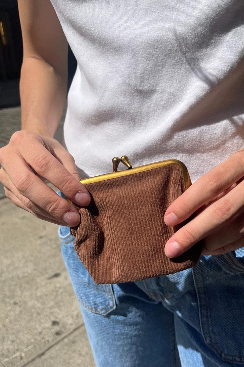 Coin Purse Brown Women Bags & Backpacks Brandy Melville
