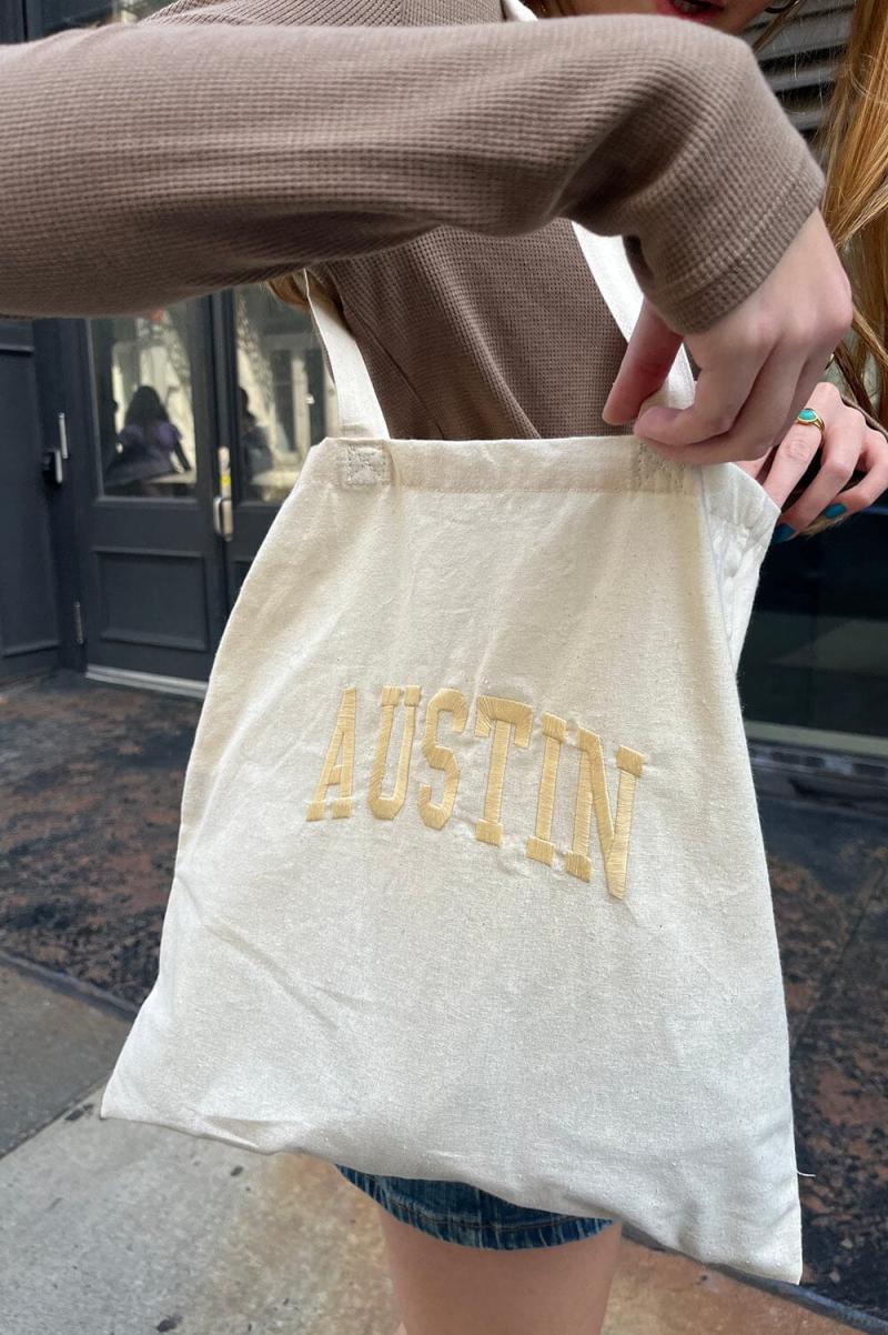 Bags & Backpacks Women Ivory Brandy Melville Austin Tote Bag