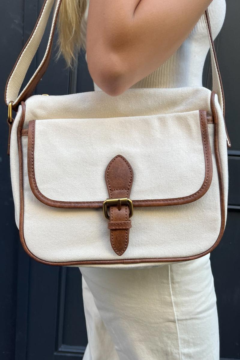 Women Messenger Bag Brandy Melville Bags & Backpacks Ivory - 1