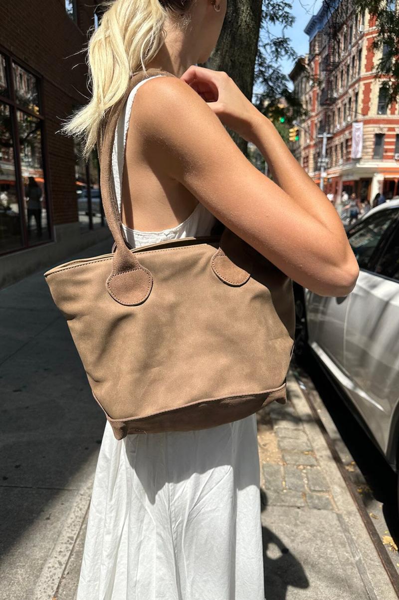Brandy Melville Bags & Backpacks Tote Bag Women Brown - 2