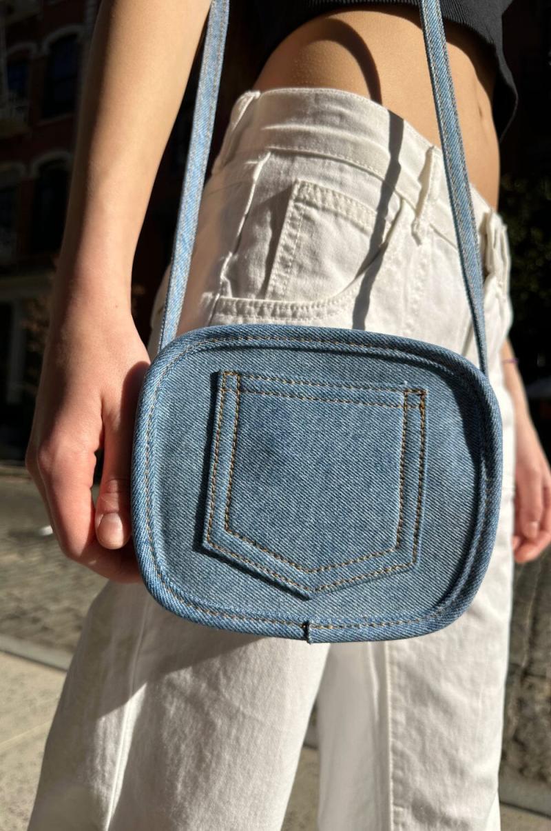Bags & Backpacks Brandy Melville Women Denim Mini Denim Purse - 1
