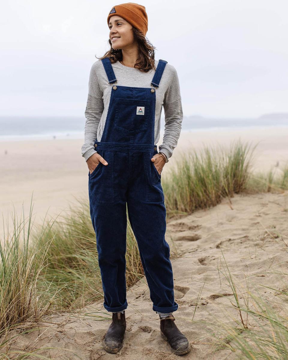 Exclusive Offer Dungarees & Trousers Roamist Cord Dungarees Dark Denim Passenger Clothing Women