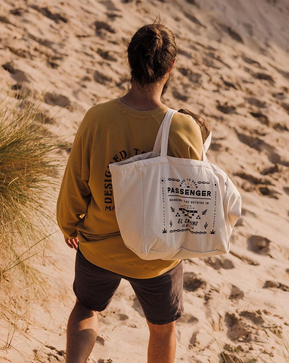 Backpacks & Bags Passenger Clothing Off White El Camino Sunrise Organic Tote Bag Women Discount - 2