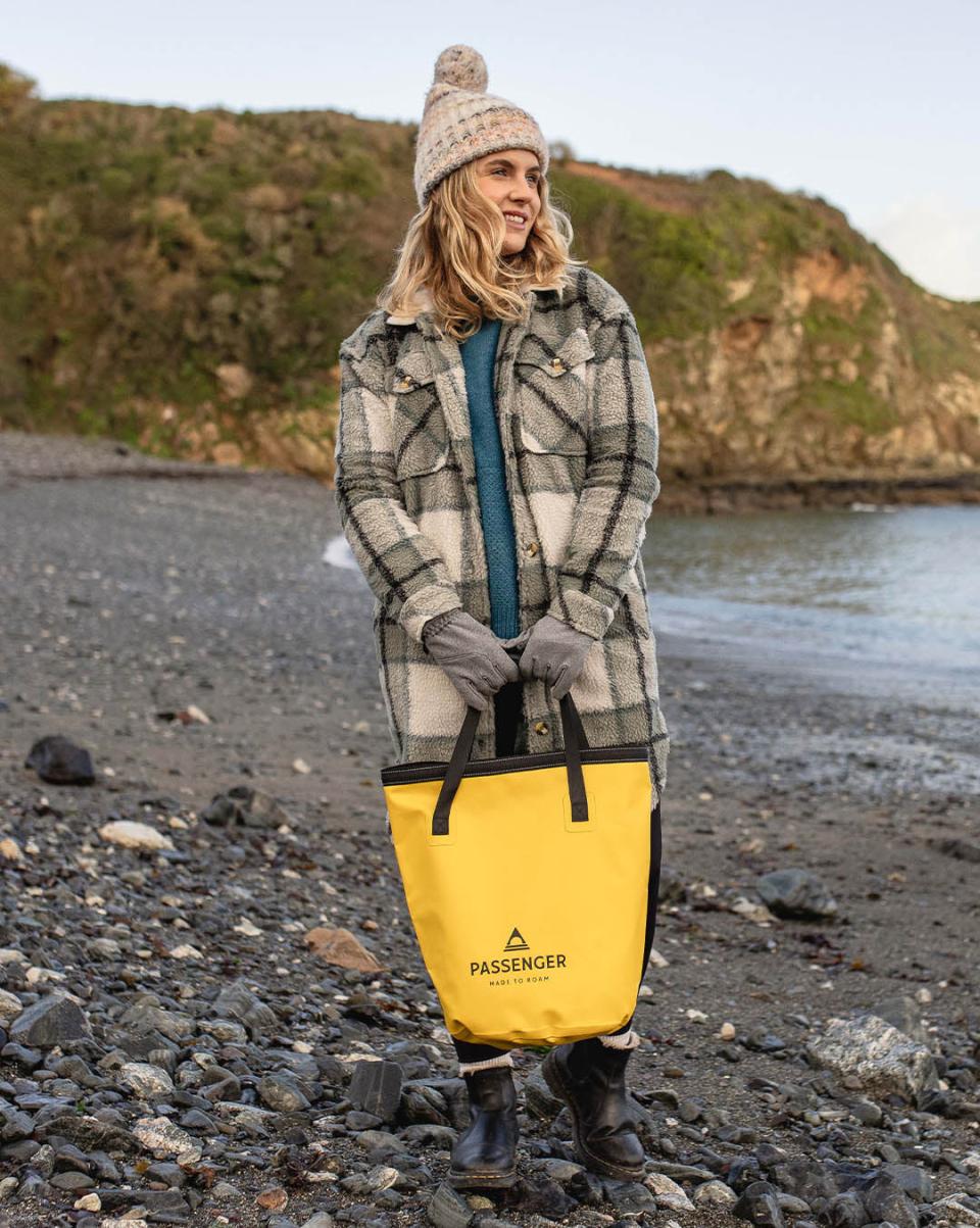 Dandelion Yellow Backpacks & Bags Women Recycled Bucket Bag Long-Lasting Passenger Clothing - 3
