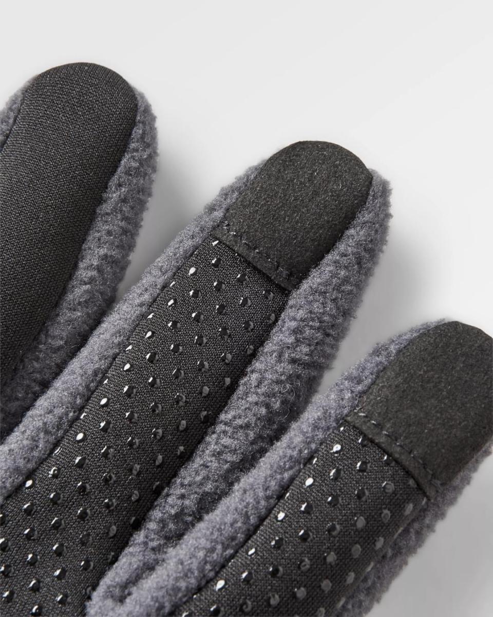 Passenger Clothing Refined Women Gloves Charcoal Daytrip Recycled Polar Fleece Touch Screen Gloves - 1