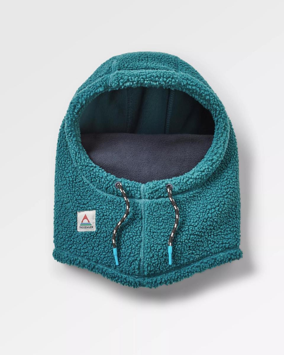 Women Timeless Snowdrift Recycled Fleece Hood Beanies Passenger Clothing Mediterranean