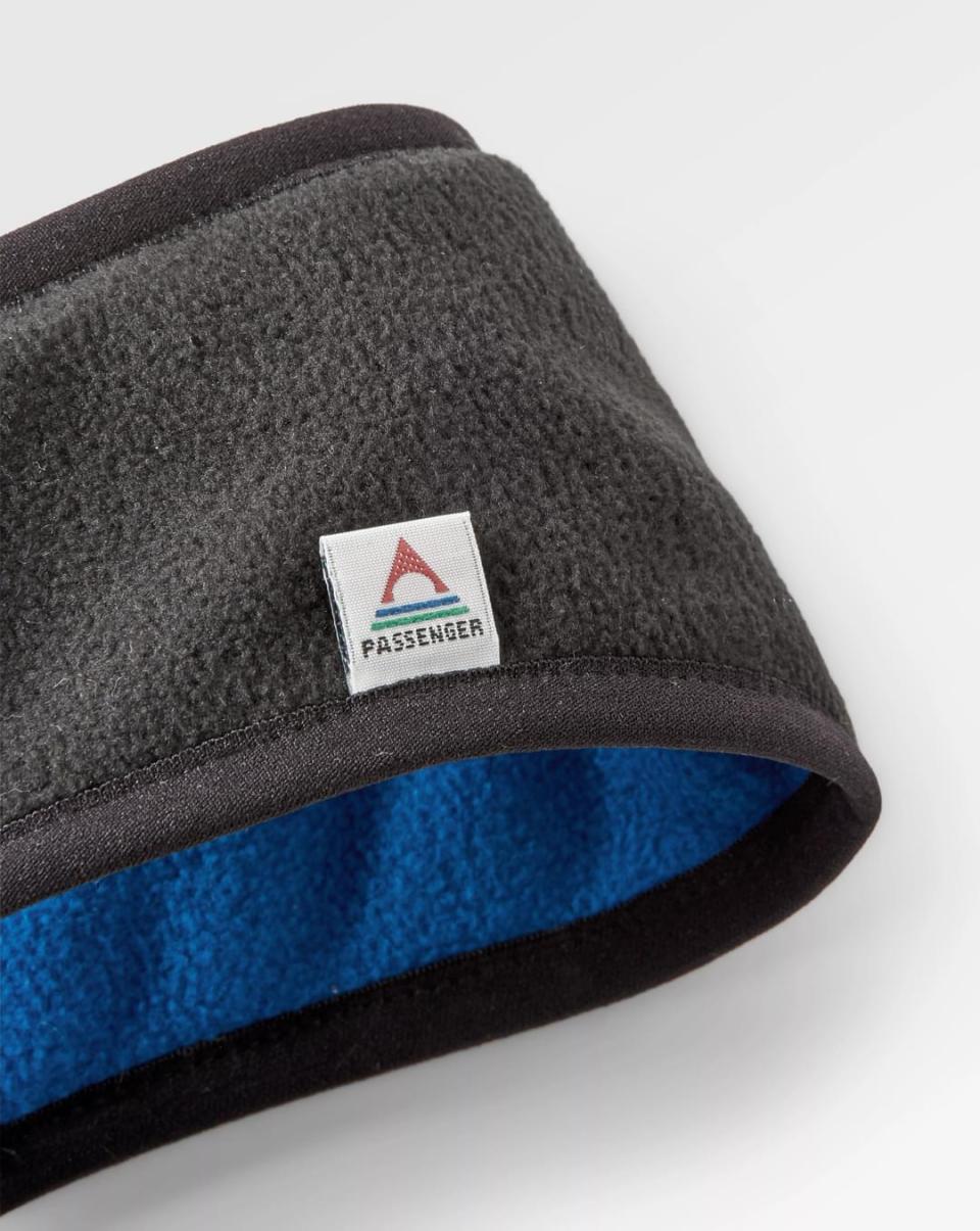 Larch Recycled Polar Fleece Headband Beanies Women Passenger Clothing Black Reliable - 1