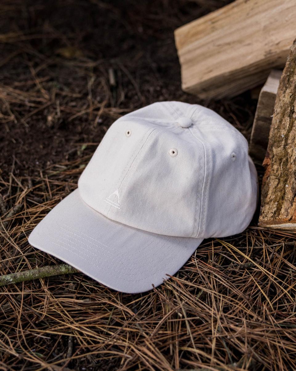 Women Fade Recycled Cotton Low Profile 6 Panel Cap Caps & Hats Passenger Clothing Vintage White Now