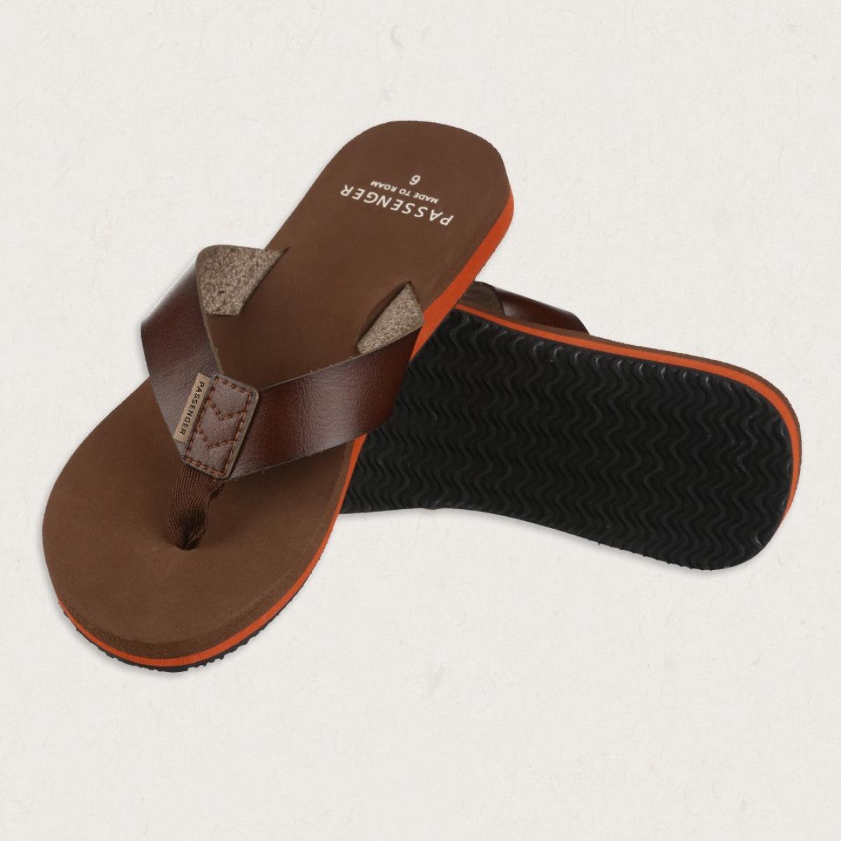 Malibu Flip Flop Online Women Passenger Clothing Dark Brown Flip Flops & Sandals - 4