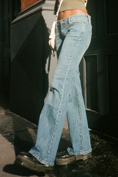 Brandy Melville Women 90 Wash Denim Bottoms Brielle 90'S Jeans