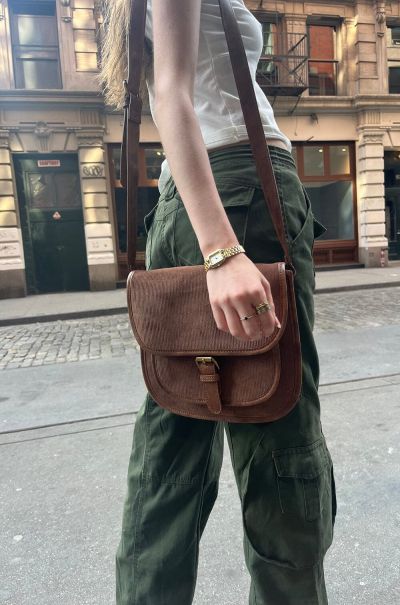 Women Bags & Backpacks Brandy Melville Brown Buckle Purse