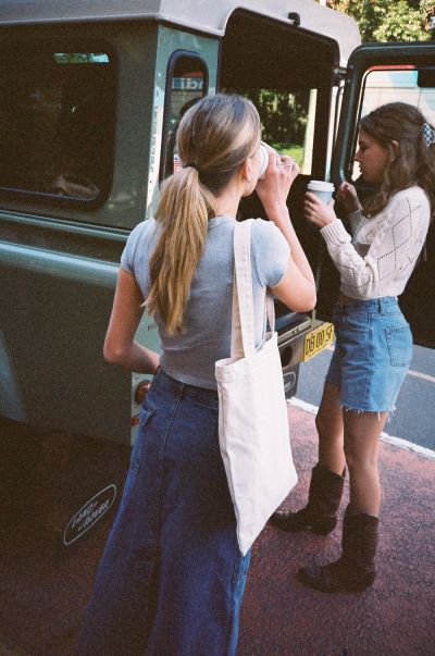 Tote Bag Brandy Melville Women Bags & Backpacks Cream