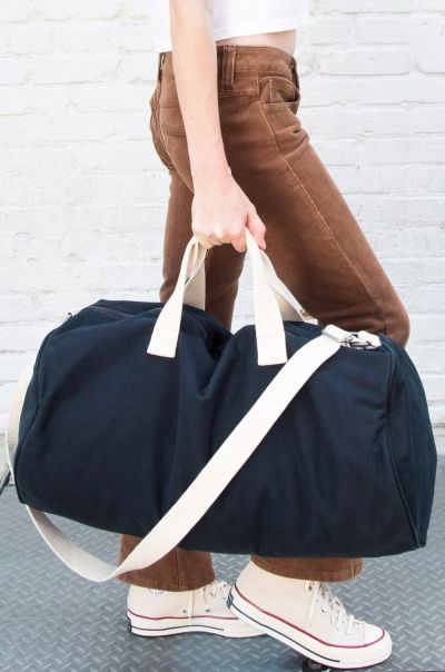 Duffle Bag Bags & Backpacks Navy Blue Women Brandy Melville