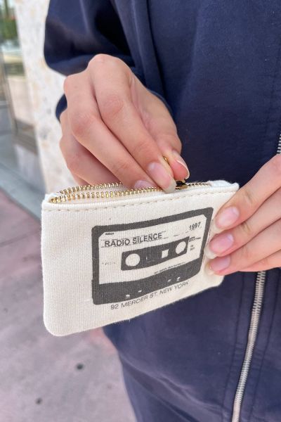 Bags & Backpacks Radio Silence Coin Purse Women Ivory Brandy Melville