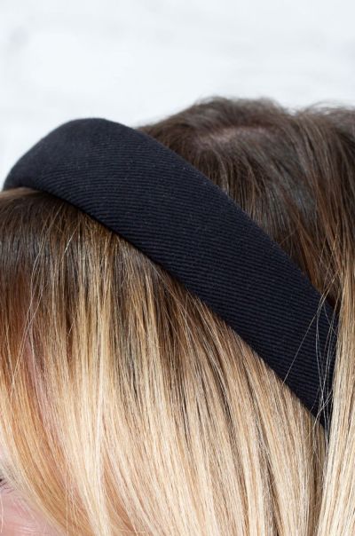 White Solid Headband Hair Accessories Women Brandy Melville