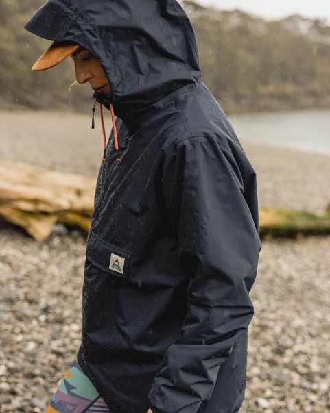 Eden Recycled Oversized Water Resistant Jacket Deep Navy Sale Activewear Passenger Clothing Women