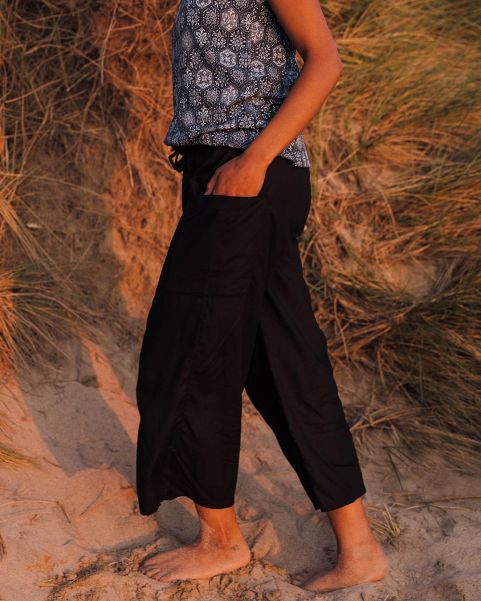 Black Dungarees & Trousers Well-Built Passenger Clothing Women Hazel Woven Trouser