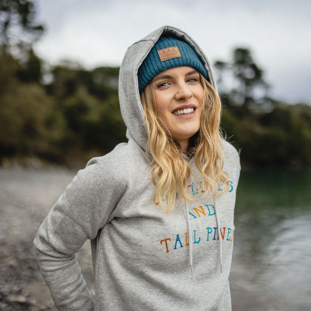 Grey Marl Voyage Recycled Hoodie Hoodies & Sweatshirts Easy-To-Use Passenger Clothing Women