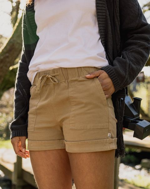 Biscuit Passenger Clothing Streamlined Women Shorts Carriso Organic Cotton Short