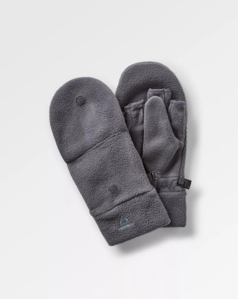 Women Passenger Clothing Charcoal Gloves Stem Recycled Polar Convertible Mittens Streamline